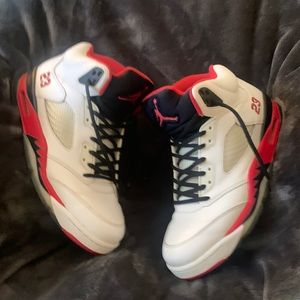 Air Jordan 5 retro fire red 2013